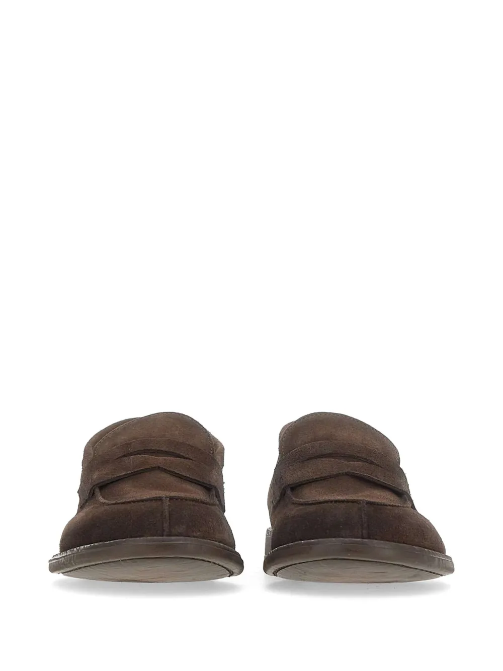 Alexander Hotto penny-slot leather loafers Bruin