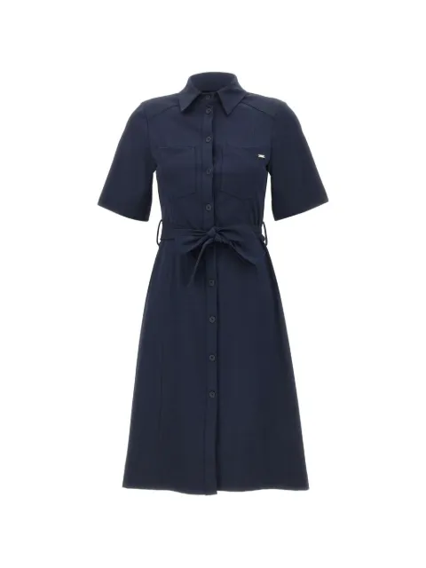 kaos vestido camisero con cinturón