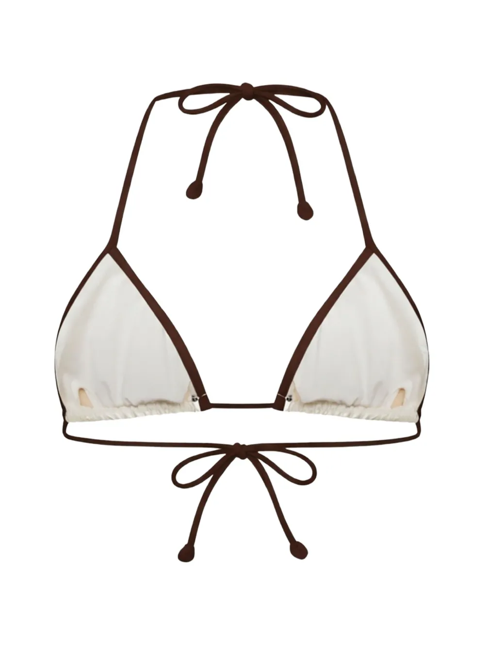  Mc2 Saint Barth Top De Bikini Leah String - Neutro 