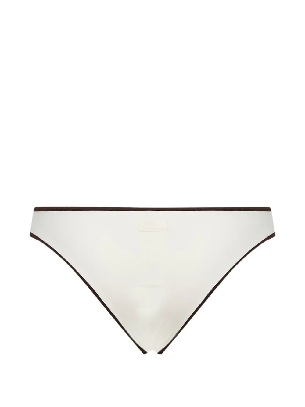 MC2 Saint Barth Bikinislip met contrasterende afwerking Beige