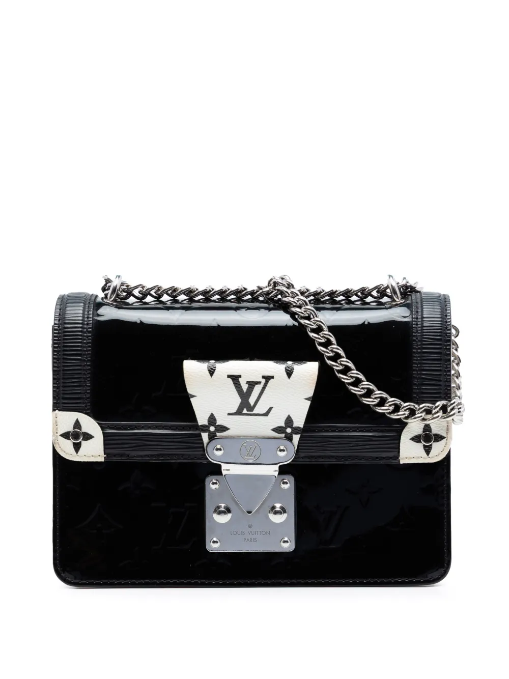Louis Vuitton Pre-Owned 2010-2026 Monogram Vernis Wynwood shoulder bag - Black