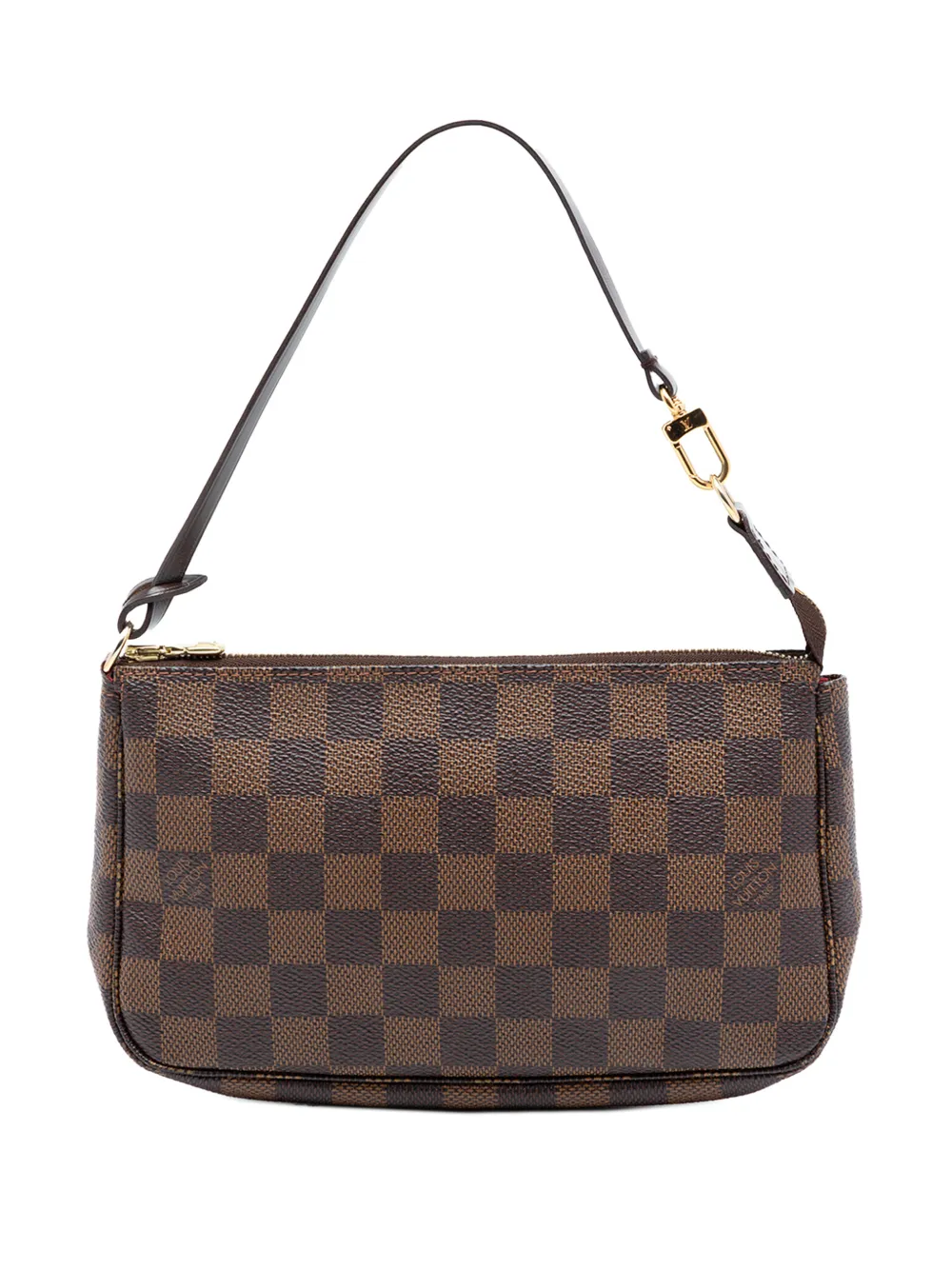 Louis Vuitton Pre-Owned 2010 Damier Ebene Pochette Accessoires shoulder bag - Marrone