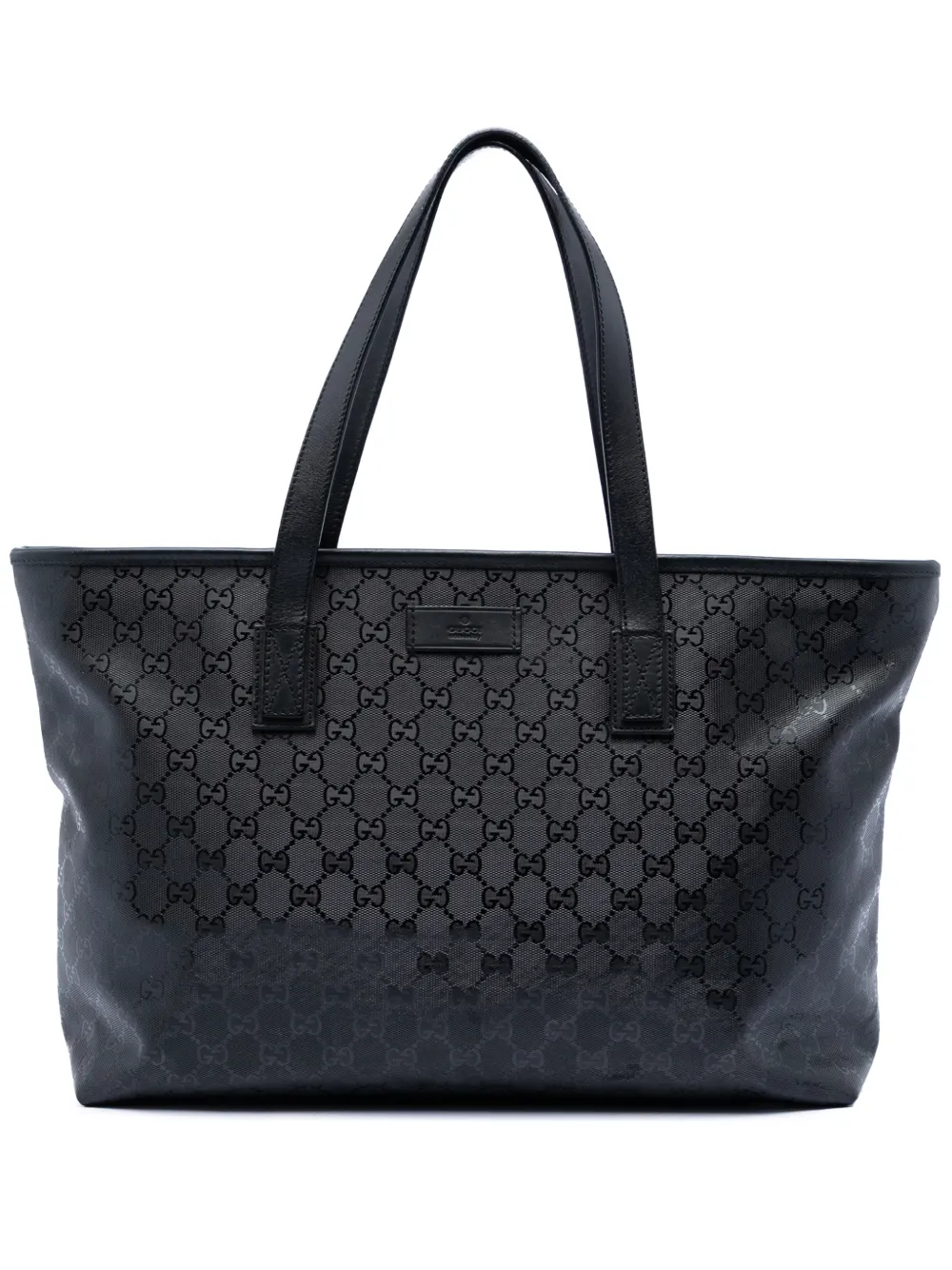 Gucci Pre-Owned 2016-2025 Medium GG Imprime tote bag - Nero