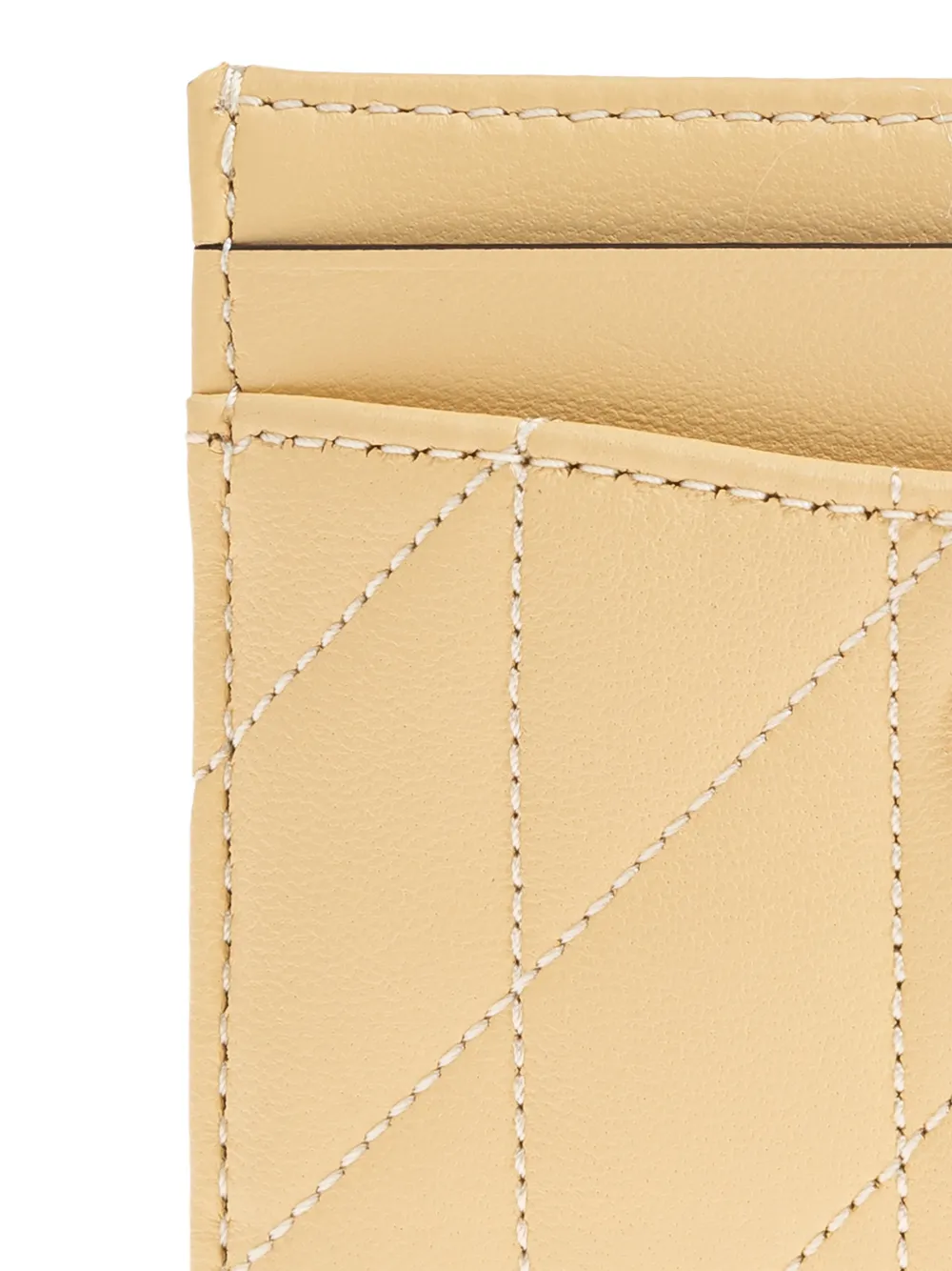 Coach Essential pasjeshouder met gewatteerde portemonnee Beige