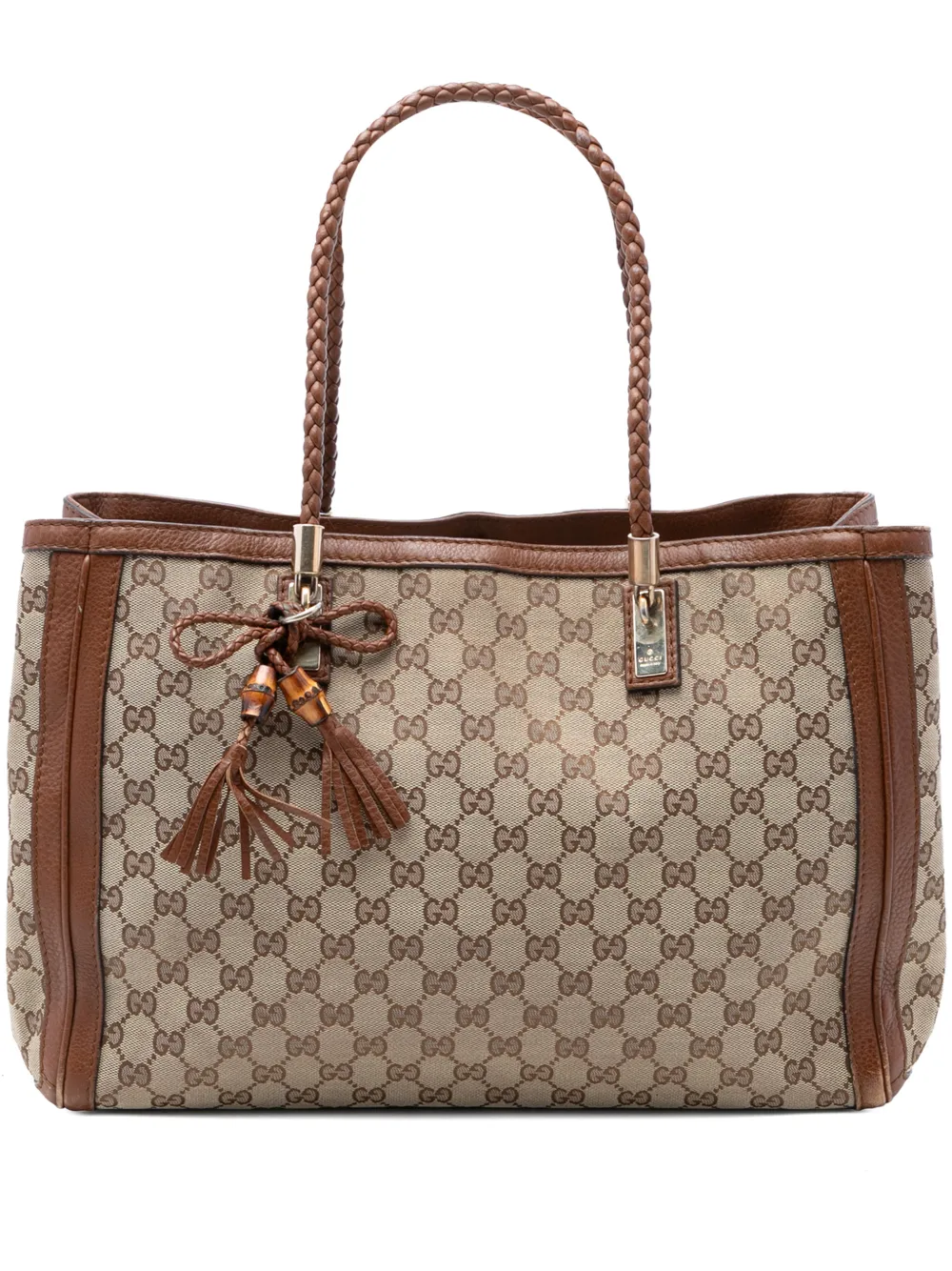 Gucci Pre-Owned 2016-2025 Medium GG Canvas Bella tote bag - Toni neutri
