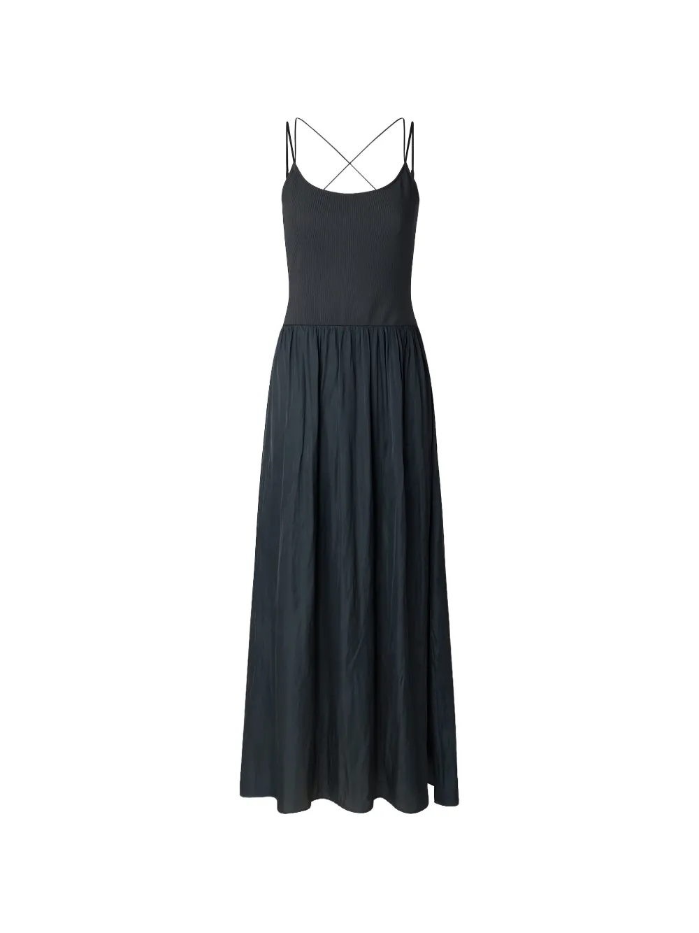 Sessùn Sweet Mambo pleated maxi dress - Nero