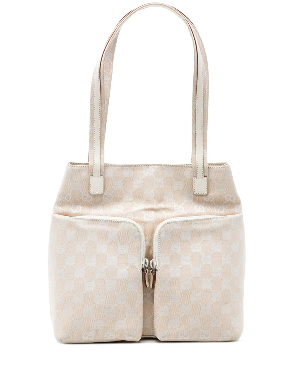 Gucci Pre-Owned 2000-2015 Shopper aus GG-Canvas - Nude