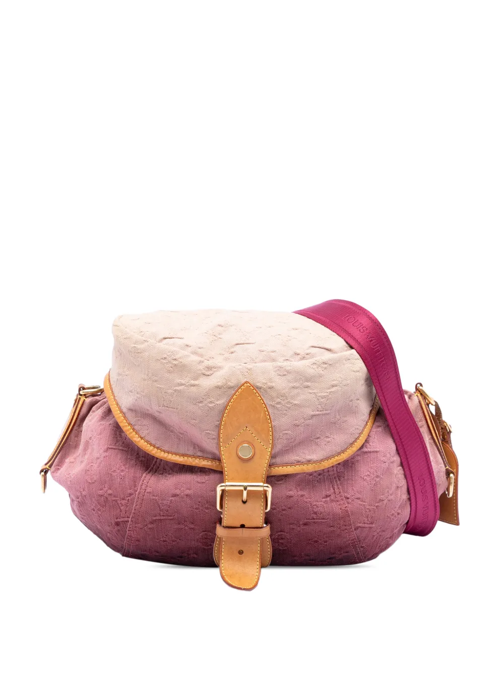 Louis Vuitton Pre-Owned 2000-2025 Monogram Denim Sunshine Umhängetasche - Rosa
