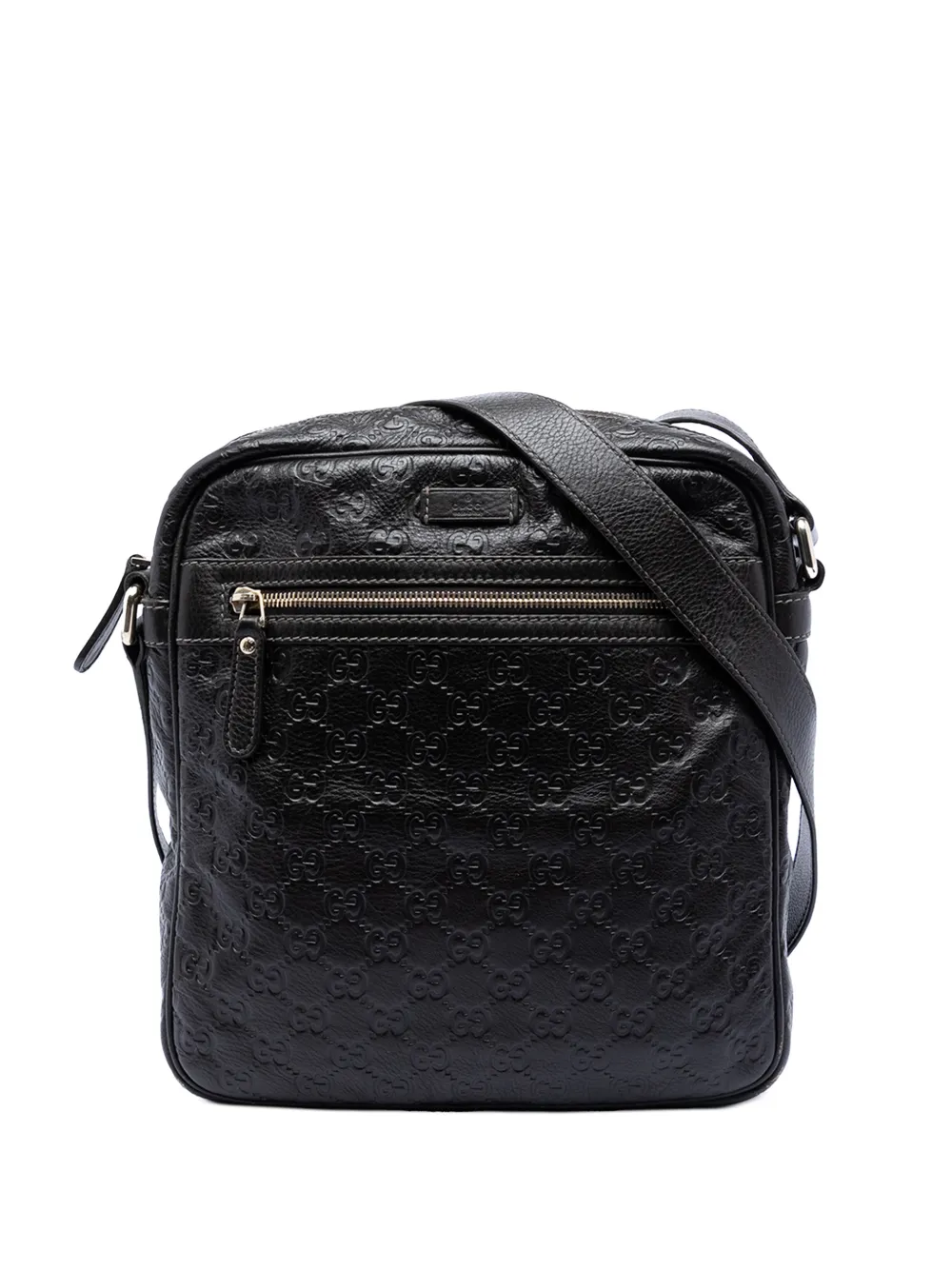 Gucci Pre-Owned 2016-2026 Guccissima crossbody bag - Marrone