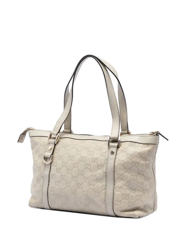 Gucci Pre-Owned 2016-2026 グッチシマ アビー Dリング トートバッグ