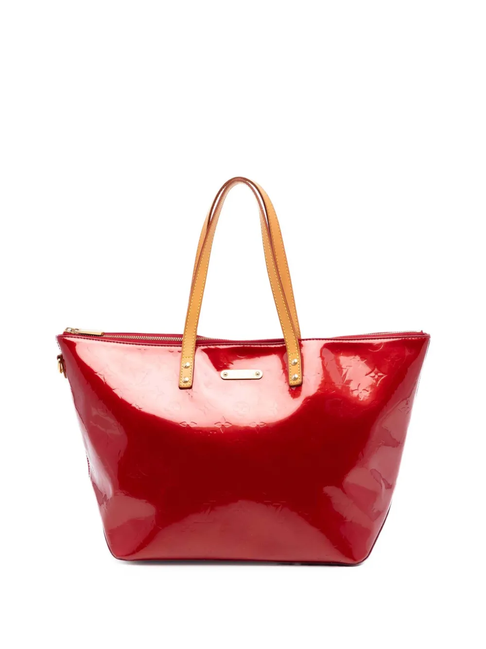 Louis Vuitton Pre-Owned 2007-2015 Monogram Vernis Bellevue GM Tote Bag - Rot