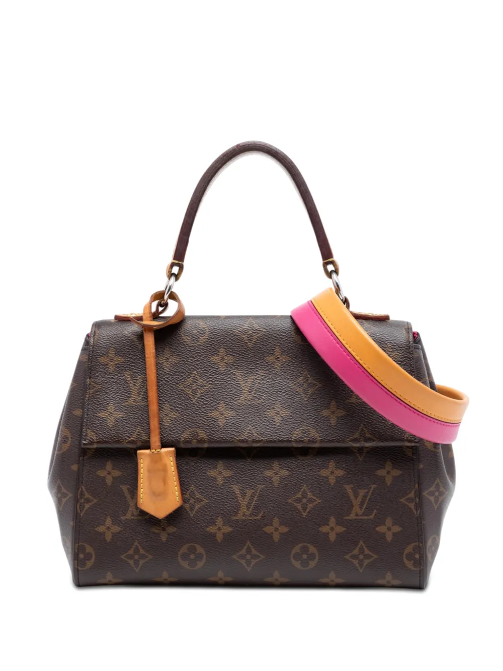 Louis Vuitton Pre-Owned 2017 Monogram Cluny BB satchel - Marrone