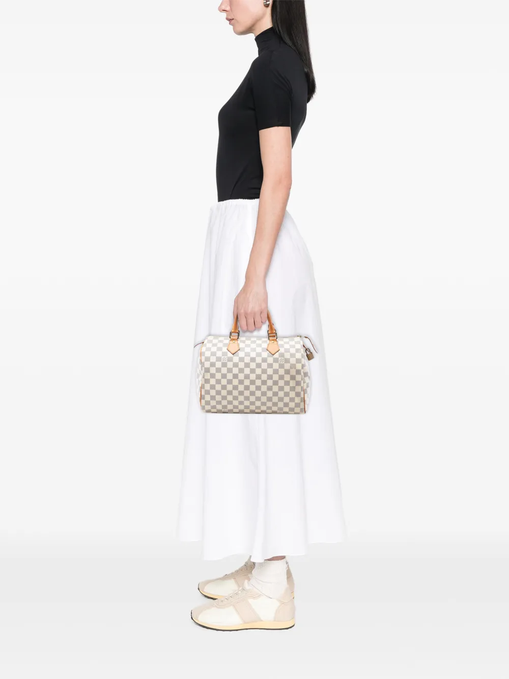 Louis Vuitton Pre-Owned 2013 Damier Azur Speedy 30 Boston Bag