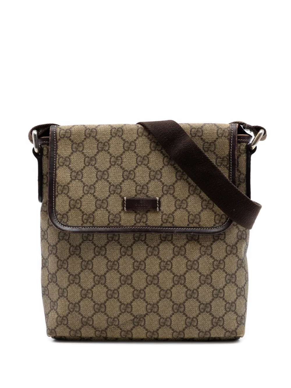 Gucci Pre-Owned 2000-2015 GG Supreme crossbody bag - Toni neutri