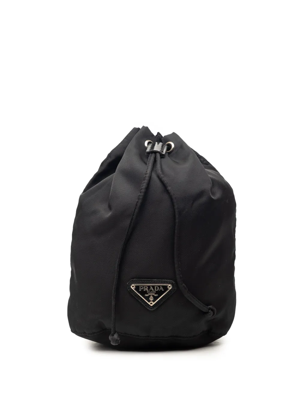 Prada Pre-Owned 2000-2013 Tessuto Drawstring pouch - Nero