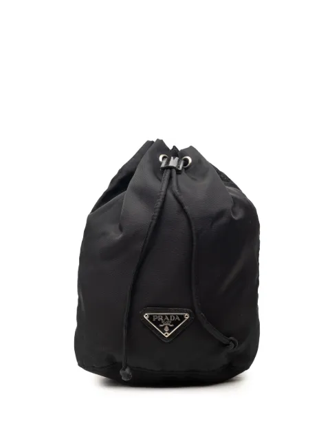 Prada Pre-Owned 2000-2013 Tessuto Drawstring pouch