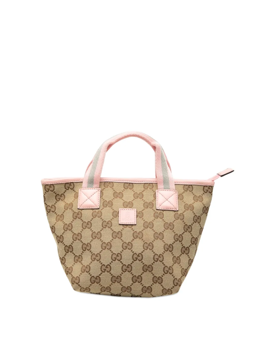Gucci Pre-Owned 2016-2026 Childrens Mini GG Canvas Web handbag - Rosa