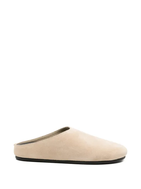 St. Agni round-toe flat mules