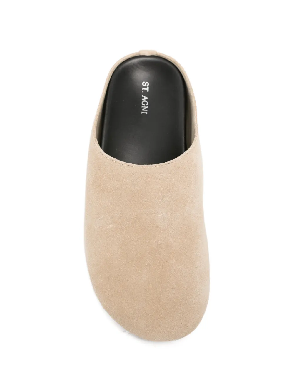 St. Agni Muiltjes met ronde neus Beige