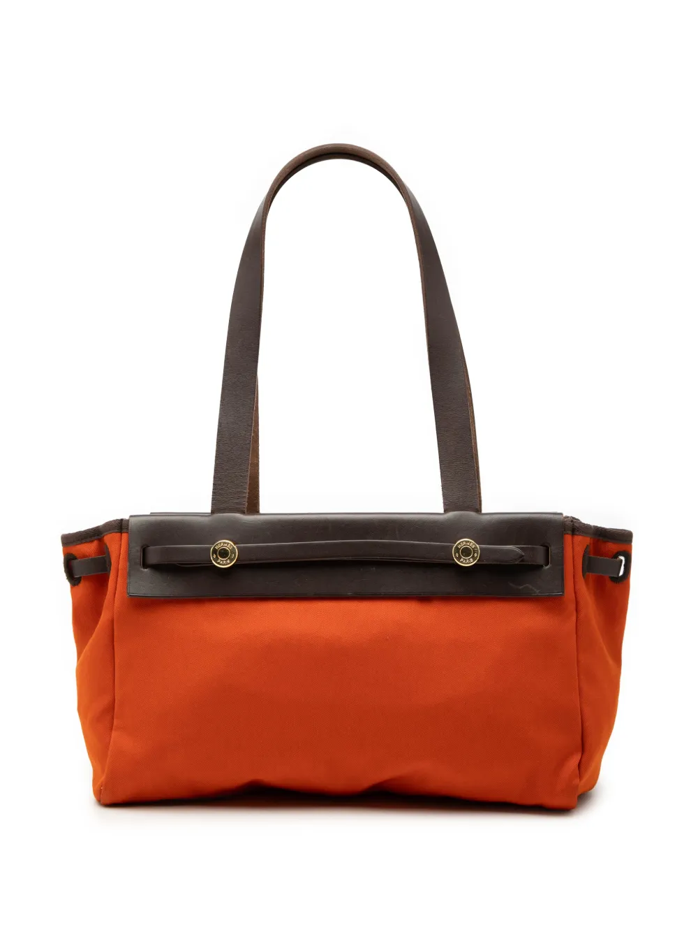 Hermès Pre-Owned 2004 Toile Herbag Cabas PM shoulder bag - Brown