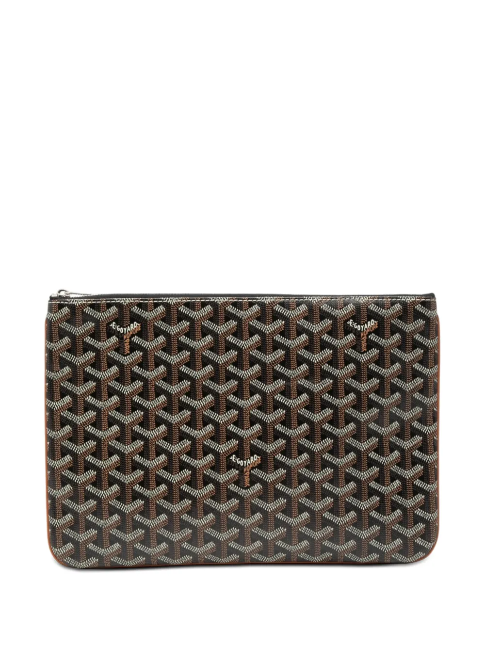Goyard Pre-Owned 2021 Goyardine Senat MM clutch bag - Nero