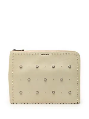 Miu Miu Pre-Owned Clutch Bags for Women - Shop on FARFETCH