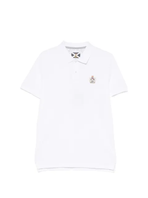 Johnny Lambs logo-embroidered polo shirt