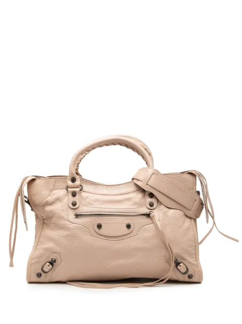 Balenciaga Pre-Owned bolso satchel Motocross Classic City mini de piel de borrego 2014