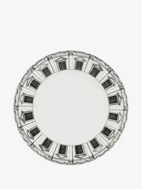 Fornasetti assiettes à imprimé Architettura