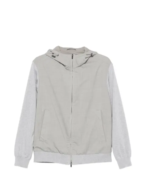 Paul & Shark hooded panelled hoodie