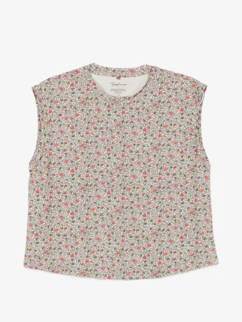 The Great. floral-print tank top