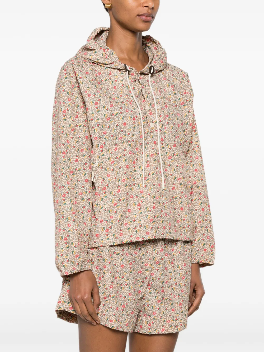  The Great. Sudadera Trailhead Con Estampado Floral - Neutro 