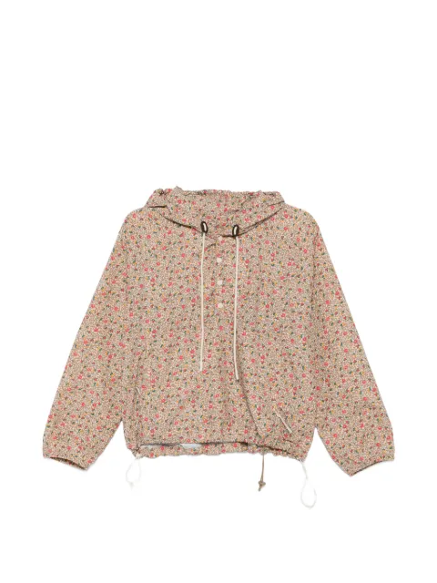 The Great. Trailhead floral-print hoodie
