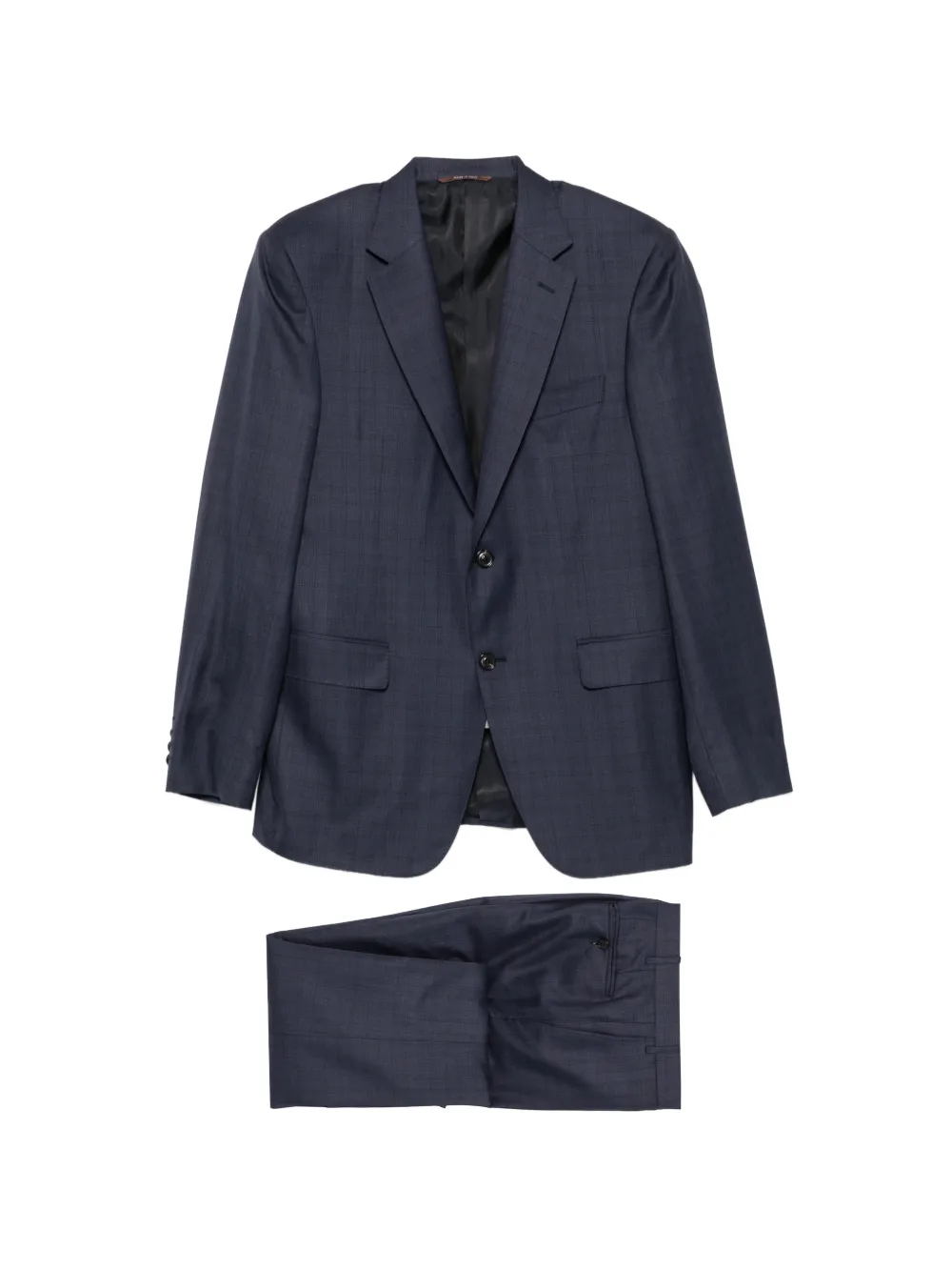 Canali single-breasted suit - Blu