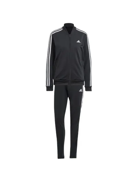 adidas traje deportivo con cierre y detalle de rayas