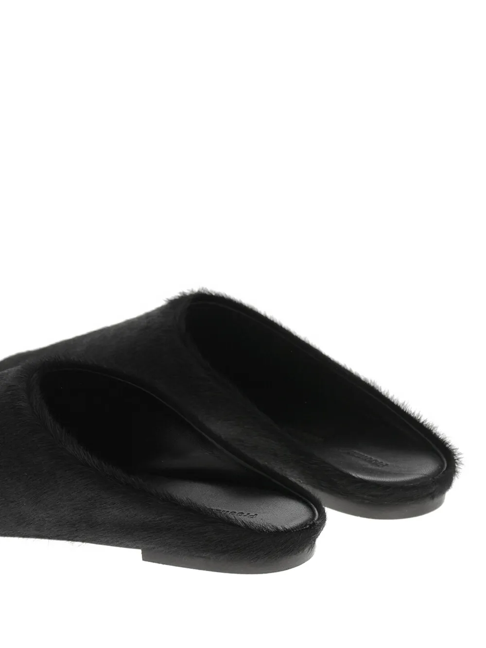 Proenza Schouler Glove leren muiltjes Zwart