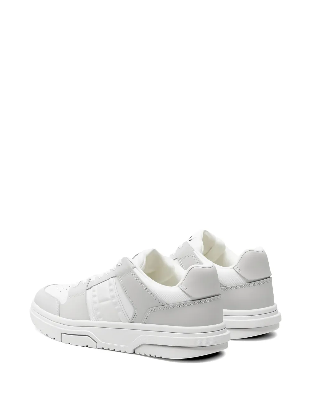 Tommy Hilfiger panelled low-top sneakers Wit