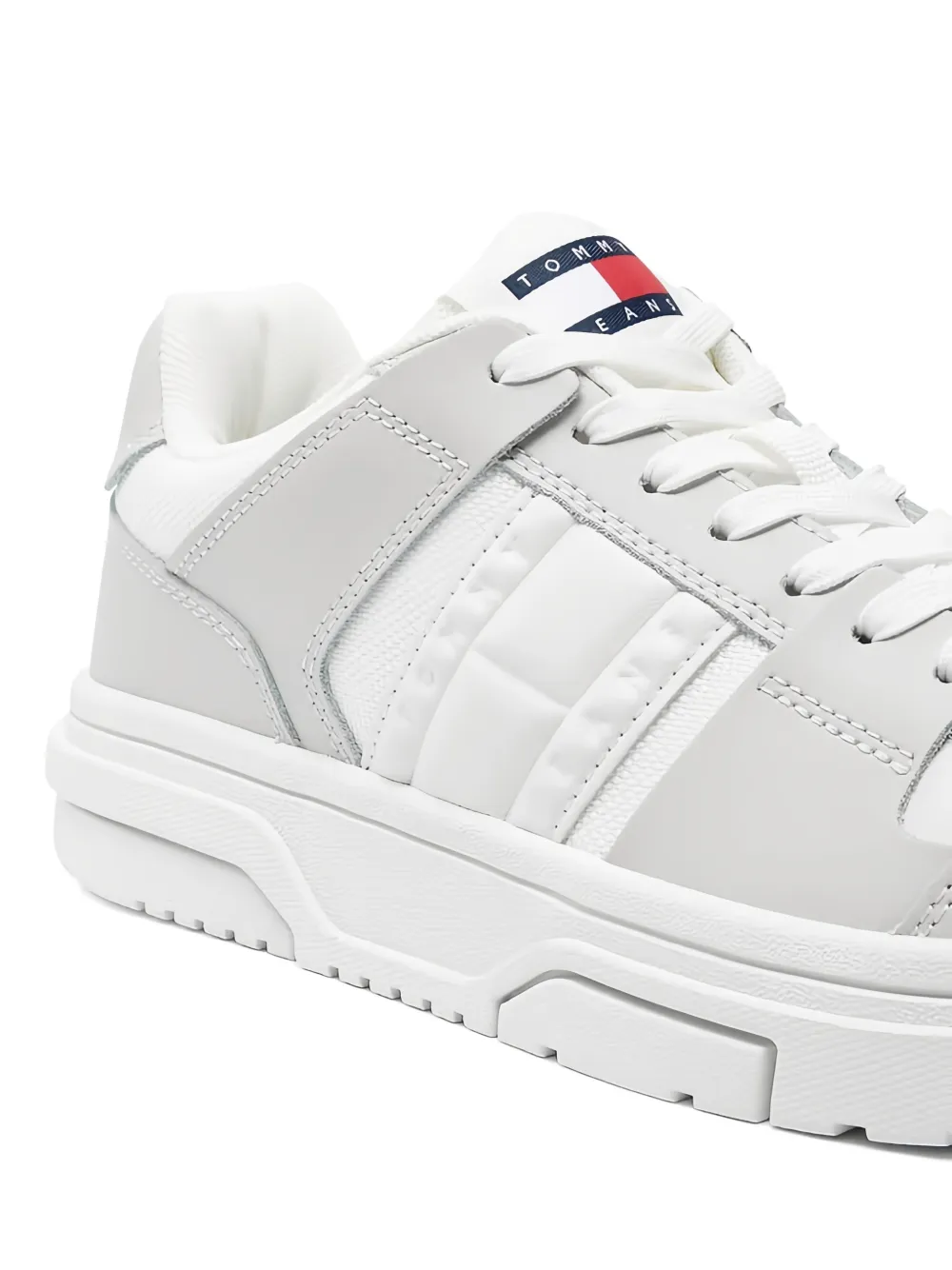 Tommy Hilfiger panelled low-top sneakers Wit