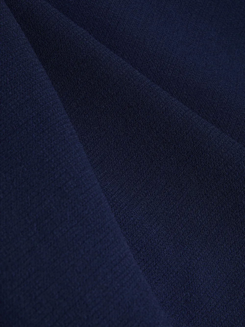  Roland Mouret Robe Mi-longue Ceinturée à Manches Longues - Bleu 