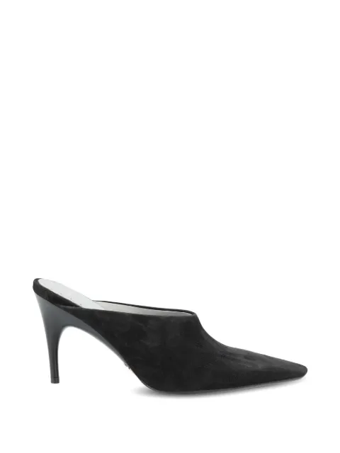 Balenciaga Duchesse pointed-toe mules