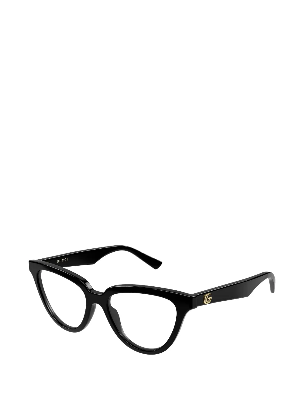 Gucci Eyewear Double G bril met cat-eye montuur Zwart