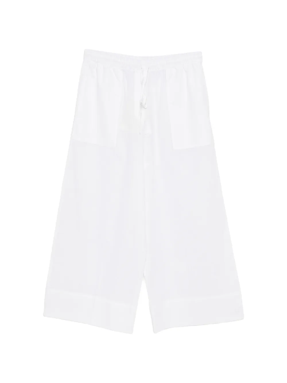 TOTEME Pantaloni a gamba ampia - Bianco