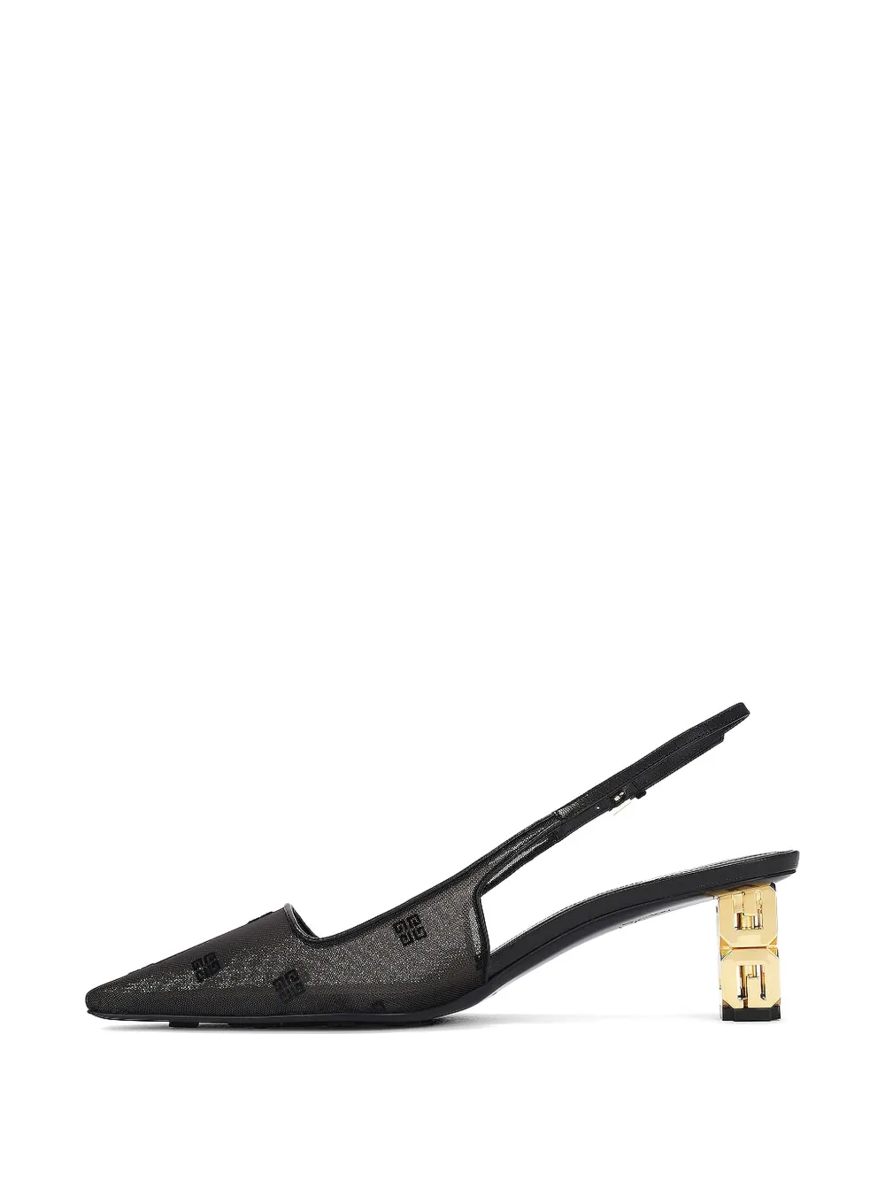 Givenchy G Cube slingback heeled pumps Zwart