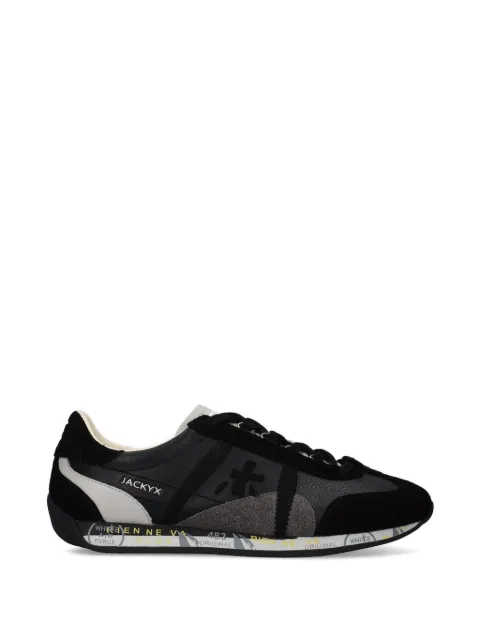 Premiata Jackyx panelled leather sneakers