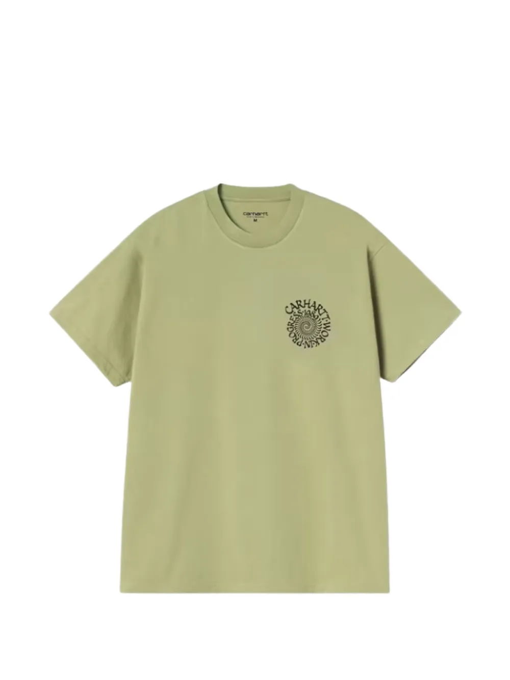 Carhartt WIP spiral-print cotton T-shirt - Grün