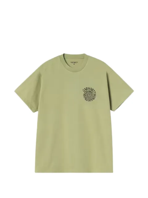 Carhartt WIP spiral-print cotton T-shirt