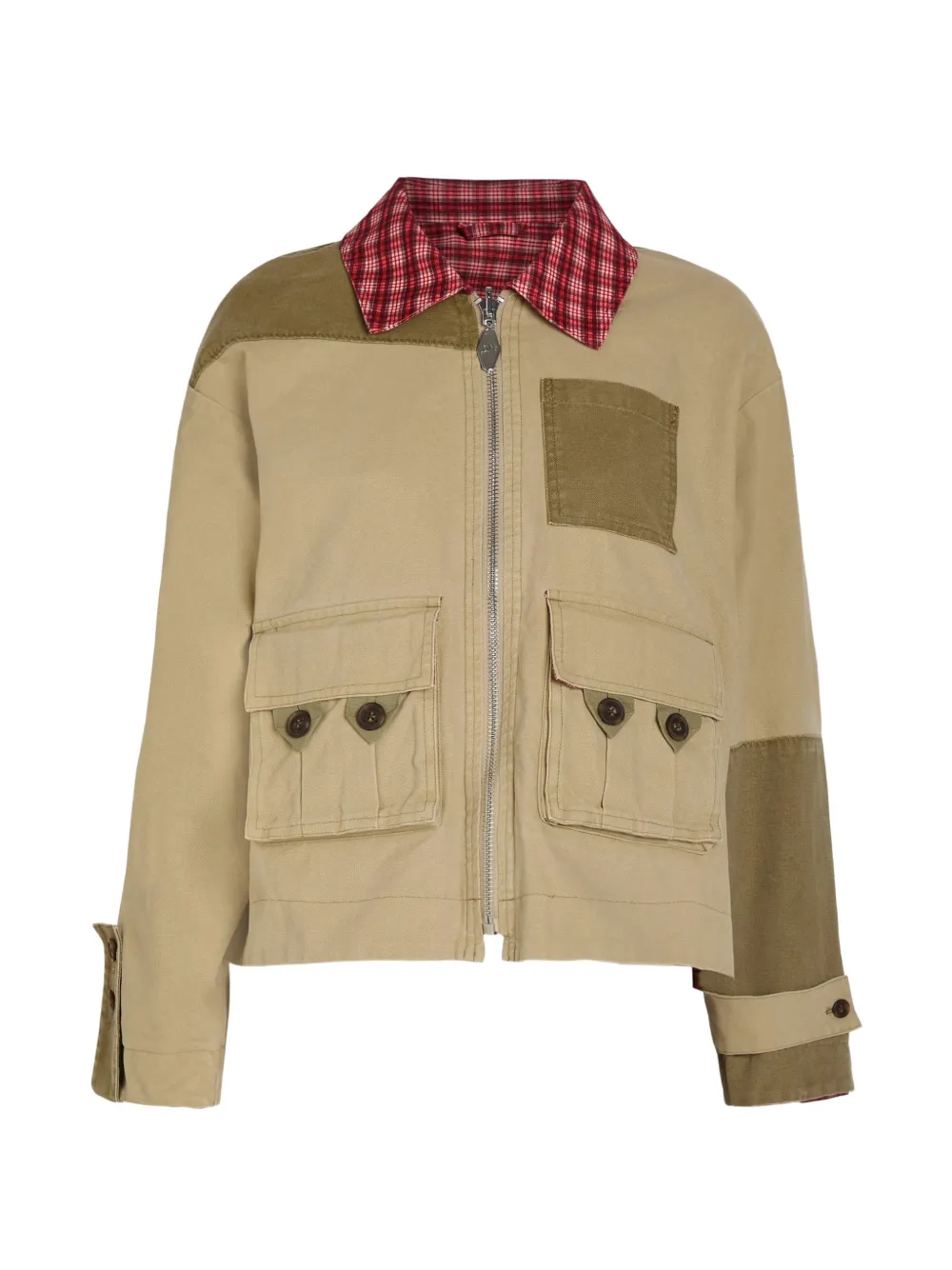 DAMSON MADDER Marcelle reversible barn jacket - Rosso