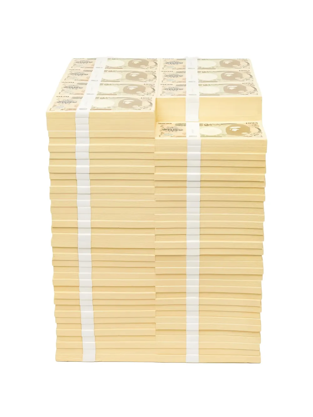 A BATHING APE® X SAINT MXXXXXX banknote-print Chair | Neutrals