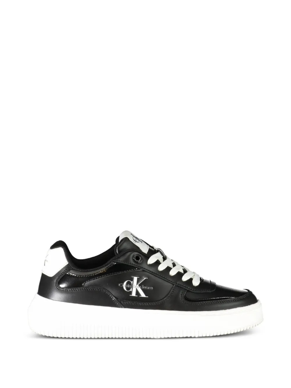 Calvin Klein logo-patch sneakers - Nero