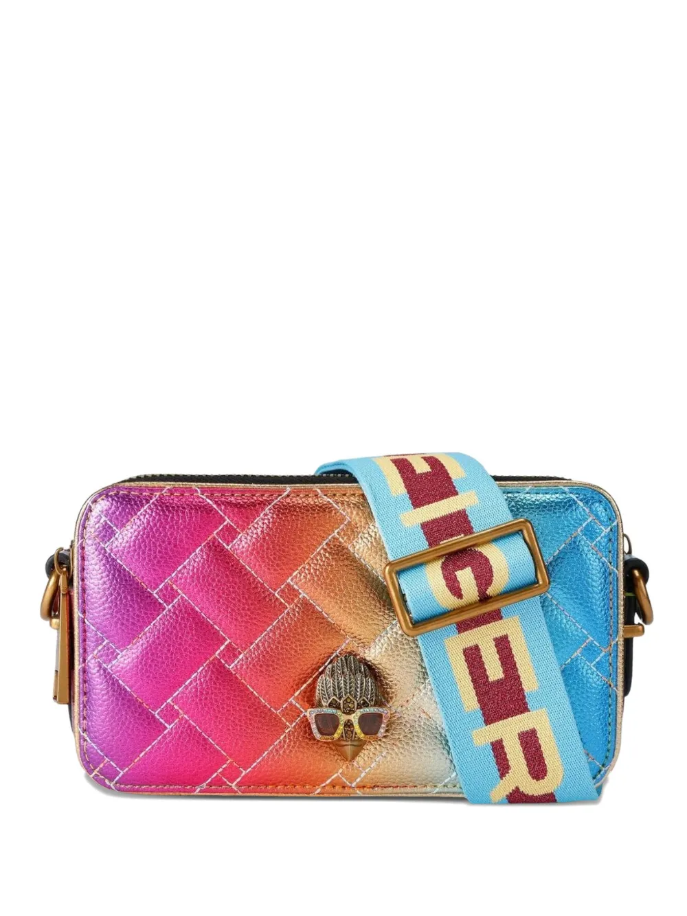 Kurt Geiger Kensington quilted shoulder bag - Rosa